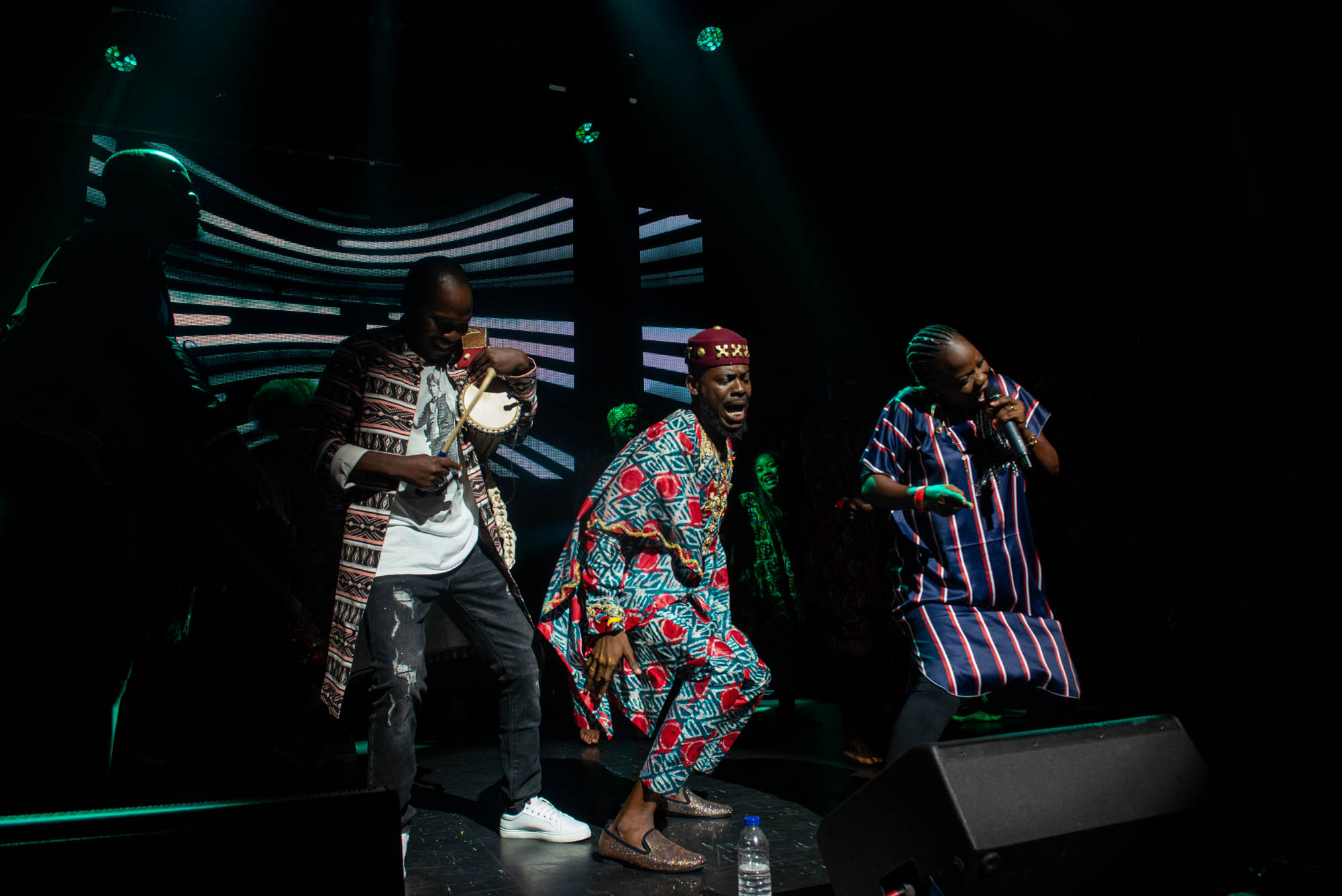 London, United Kingdom.  Adekunle Gold performs live at  the Indigo at the 02. Photographed by Michael Tubes