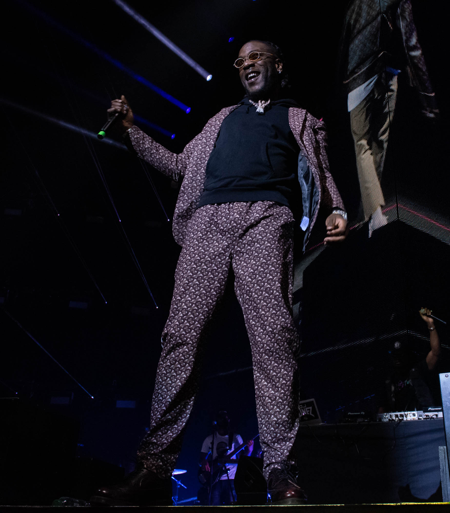 london, United Kingdom. 19th October 2019.  Burnaboy performing live at starboy fest at The 02 Arena. Photographed by Michael Tubes