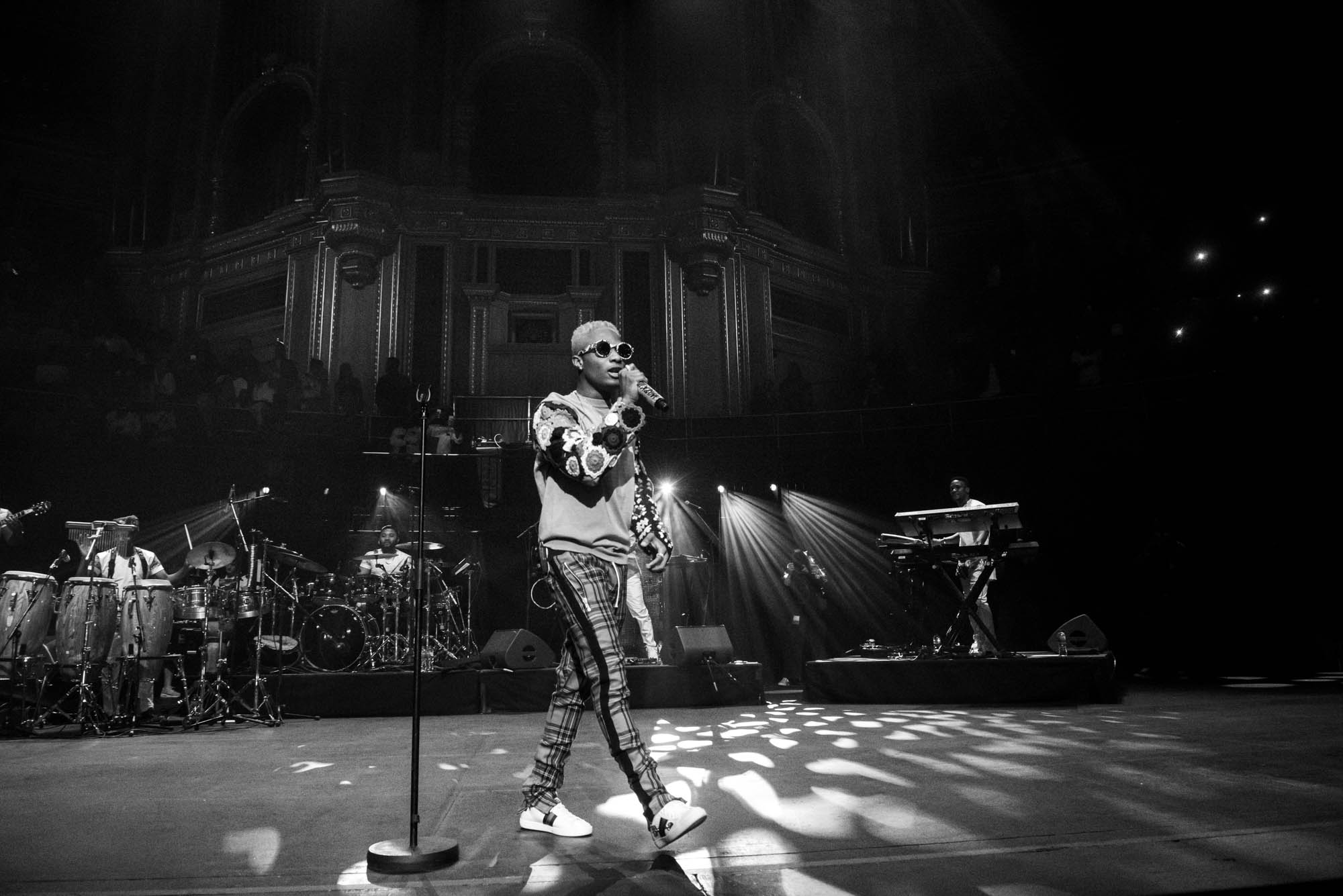 London, United Kingdom. 29th September 2017. WIZKID Performing Live At The Royal Albert Hall. Photographed Michael Tubes.